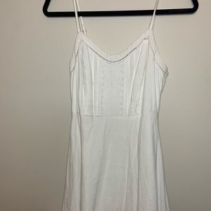 🌈 White Old Navy Skater Dress